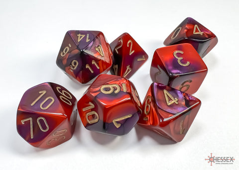 Dice: Chessex - Gemini - Poly Set (x7)