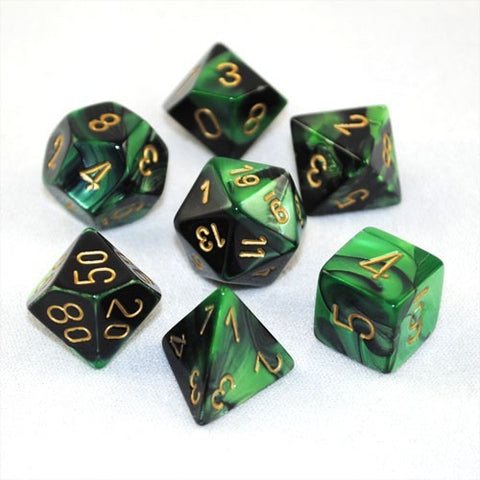 Dice: Chessex - Gemini - Poly Set (x7)