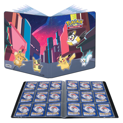 Ultra Pro: Gallery Series Shimmering Skyline 9-Pocket Portfolio for Pokémon