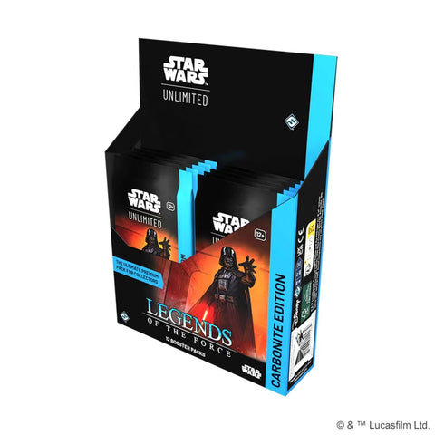 Star Wars: Unlimited - Legends of the Force - Carbonite Edition Booster Display (x12)