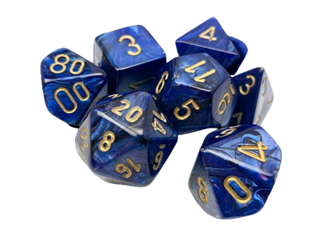 Dice: Chessex - Scarab - Poly Set (x7)