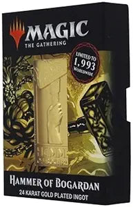 Magic The Gathering: Metal Collectibles 24K - Hammer of Bogardan