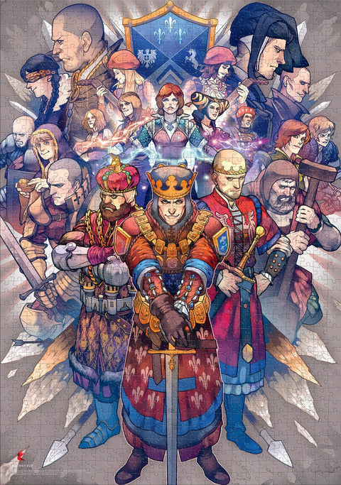 Gaming Puzzle: The Witcher Northern Realms Puzzles 500