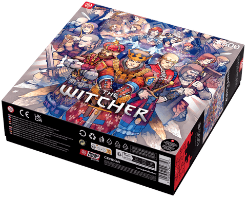 Gaming Puzzle: The Witcher Northern Realms Puzzles 500