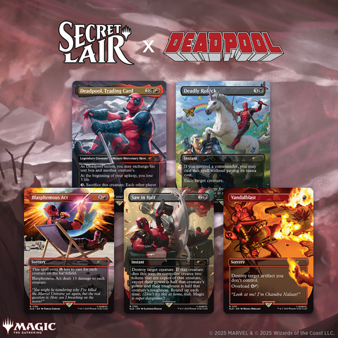 MTG: Secret Lair x MARVEL's Deadpool