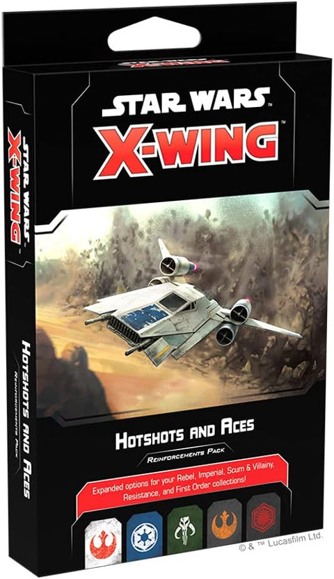Star Wars X-Wing 2nd Ed Hotshots and Aces Reinforcment Pack