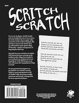 Call of Cthulhu RPG : Scritch Scratch
