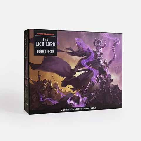 The Lich Lord 1000-Piece Puzzle (Dungeons & Dragons)