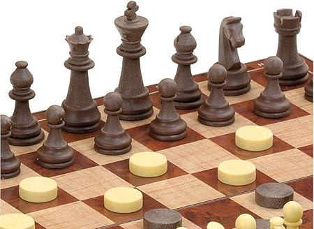 Chess & Checkers: Cayro - Magnetic Plastic (Large)