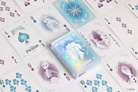 Bicycle Playing Cards Frozen Blue