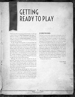 Call of Cthulhu RPG : Scritch Scratch