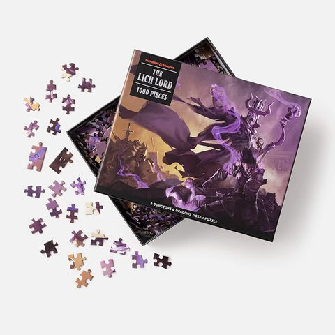 The Lich Lord 1000-Piece Puzzle (Dungeons & Dragons)