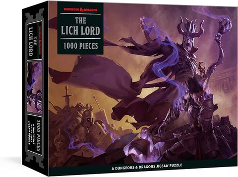 The Lich Lord 1000-Piece Puzzle (Dungeons & Dragons)