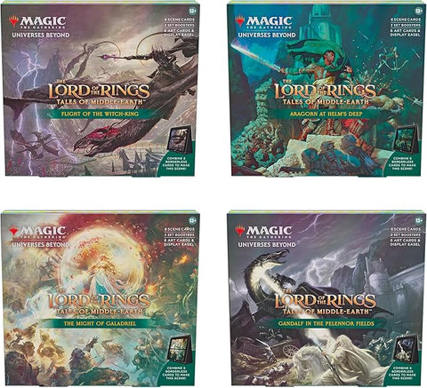 MTG The Lord of the Rings: Tales of Middle-Earth Scene Box Display
