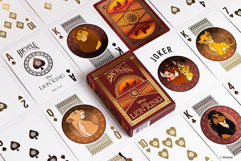 Bicycle Playing Cards The lion king