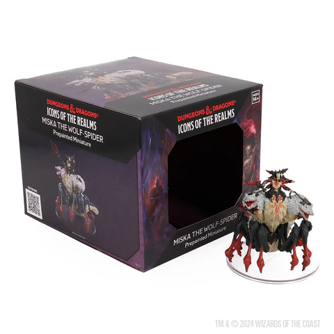 D&D Icons of the Realms: Miska the Wolf-Spider Boxed Miniature - EN
