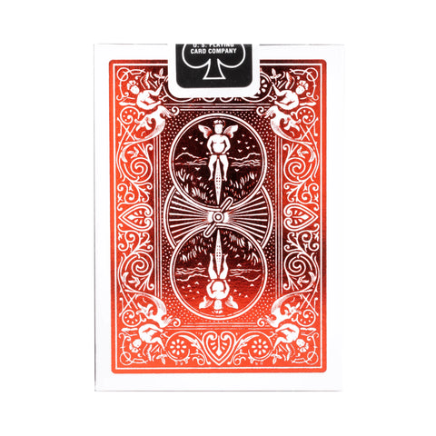 Bicycle Playing Cards Foil Back Crimson
