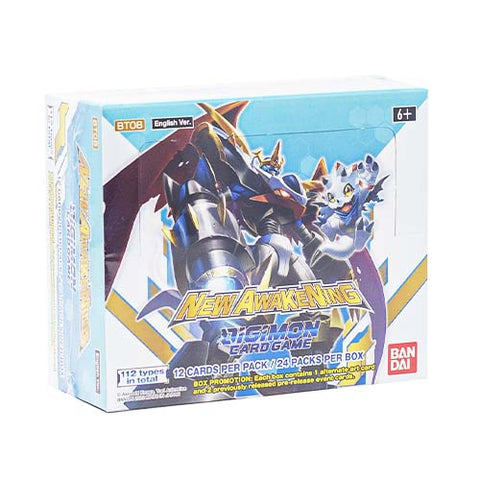 Digimon Card Game - New Hero Booster Box BT08 (24 Packs) - EN