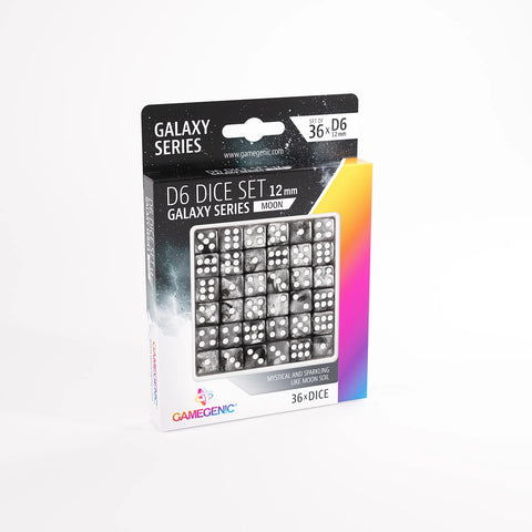 Dice: Gamegenic - Galaxy Series- D6 12mm (x36)