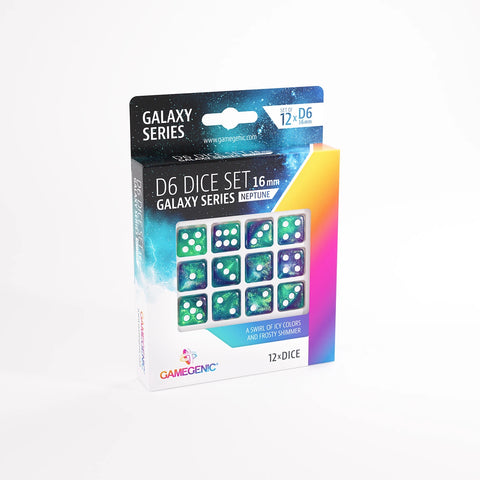 Dice: Gamegenic - Galaxy Series -D6 16mm (x12)