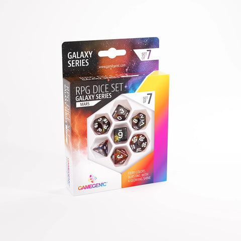 Dice: Gamegenic - Galaxy Series- RPG Dice Set (x7)