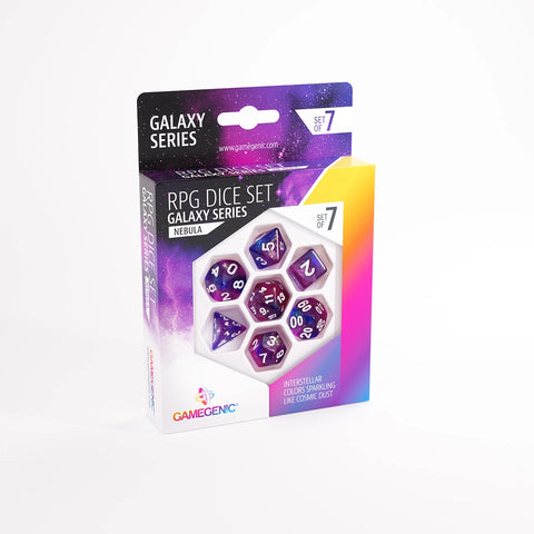 Dice: Gamegenic - Galaxy Series- RPG Dice Set (x7)