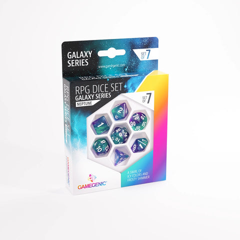 Dice: Gamegenic - Galaxy Series- RPG Dice Set (x7)