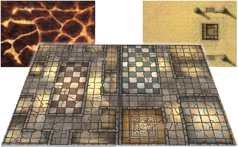 RPG Battle Mats: Giant Book of Battle Mats - Vol. 2
