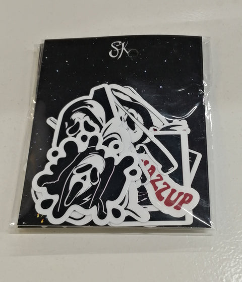 scream collection sticker - glossy sticker(@Sk.stickerq8)