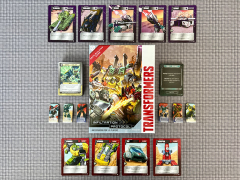 Transformers Deck-Building Game Infiltration Protocol Expansion - EN