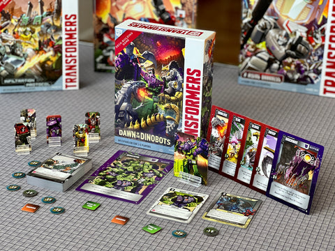 Transformers Deck-Building Game Dawn of the Dinobots Expansion - EN