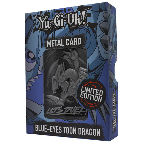 Yu-Gi-Oh! Blue Eyes Toon Dragon Limited Edition Metal Card