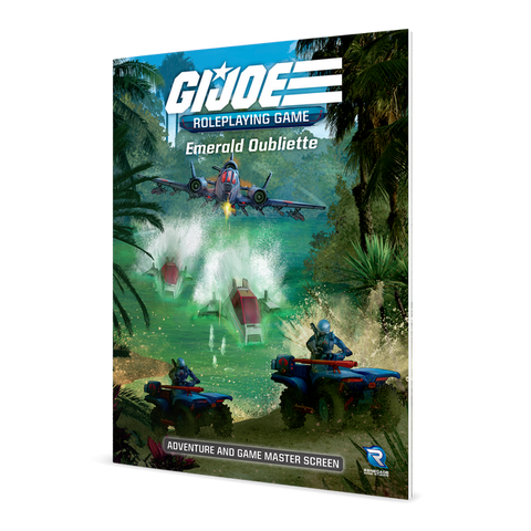 G.I. JOE RPG The Emerald Oubliette Adventure & GM Screen