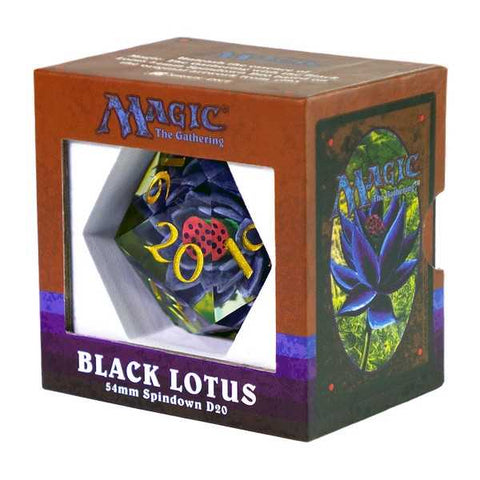 Sirius Dice - Black Lotus Spindown 54mm D20