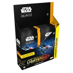 Star Wars: Unlimited - Jump to Lightspeed Carbonite Edition Booster Display