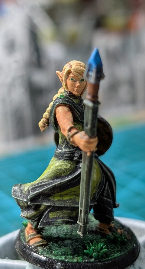 Custom Printed Miniature (32mm) painted
