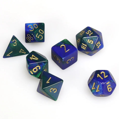 Dice: Chessex - Gemini - Poly Set (x7)