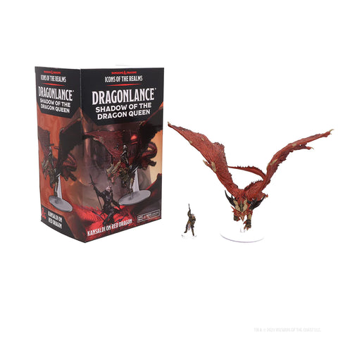 D&D Icons of the Realms: Dragonlance Kansaldi on Red Dragon