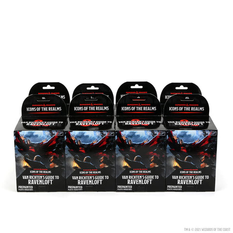 D&D Icons of the Realms Minis: Van Richten's Guide to Ravenloft Booster Brick