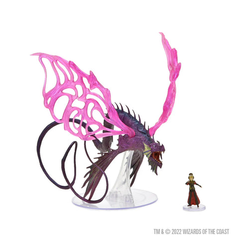 D&D Icons of the Realms: Spelljammer Adventures in Space Adult Solar Dragon & Prince Xeleth (Set 24)