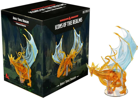 D&D Icons of the Realms: Adult Topaz Dragon