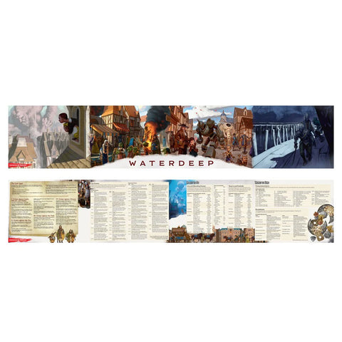 D&D Waterdeep Dragon Heist DM Screen