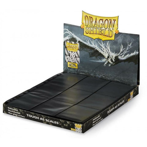 Dragon Shield 18-Pocket Pages Black Box