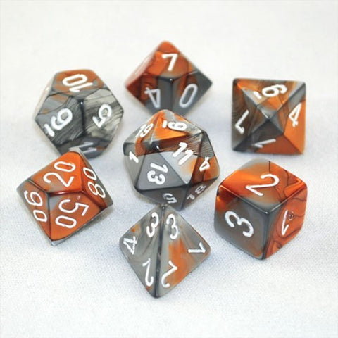 Dice: Chessex - Gemini - Poly Set (x7)