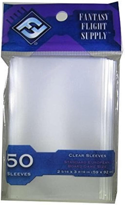 Standard European Clear Sleeves