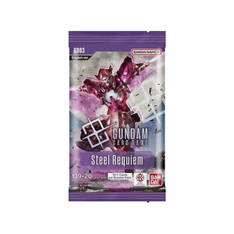 Gundam CG: GD-03 Steel Requiem Booster Pack – Good Game