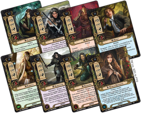 Lord of the Rings LCG: Angmar Awakened Hero Expansion