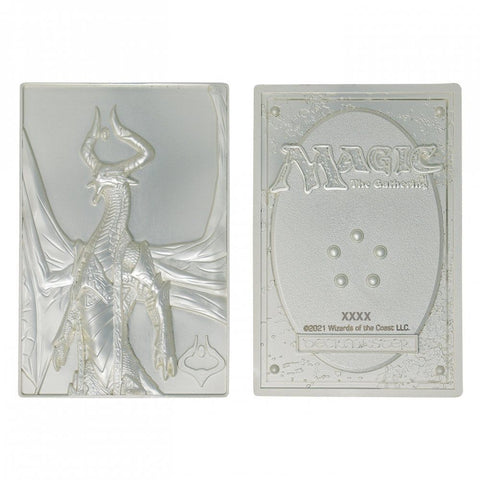 Magic the Gathering Nicol Bolas Limited Edition Silver Plated Ingot