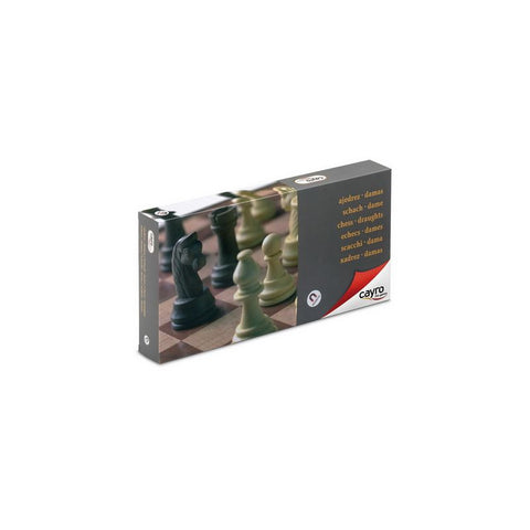 Chess & Checkers: Cayro - Magnetic Plastic (Large)