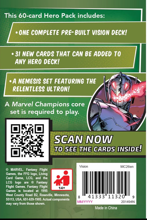Marvel Champions: Vision Hero Pack